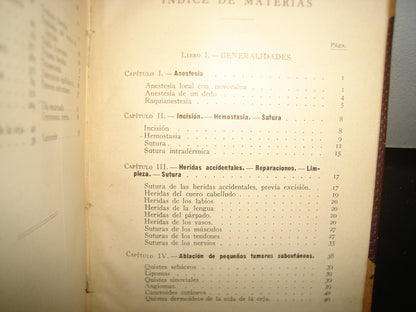 160- Práctica Corriente Y Cirugía De Urgencia - V. Veau Y F. D'Allaines - 1928
