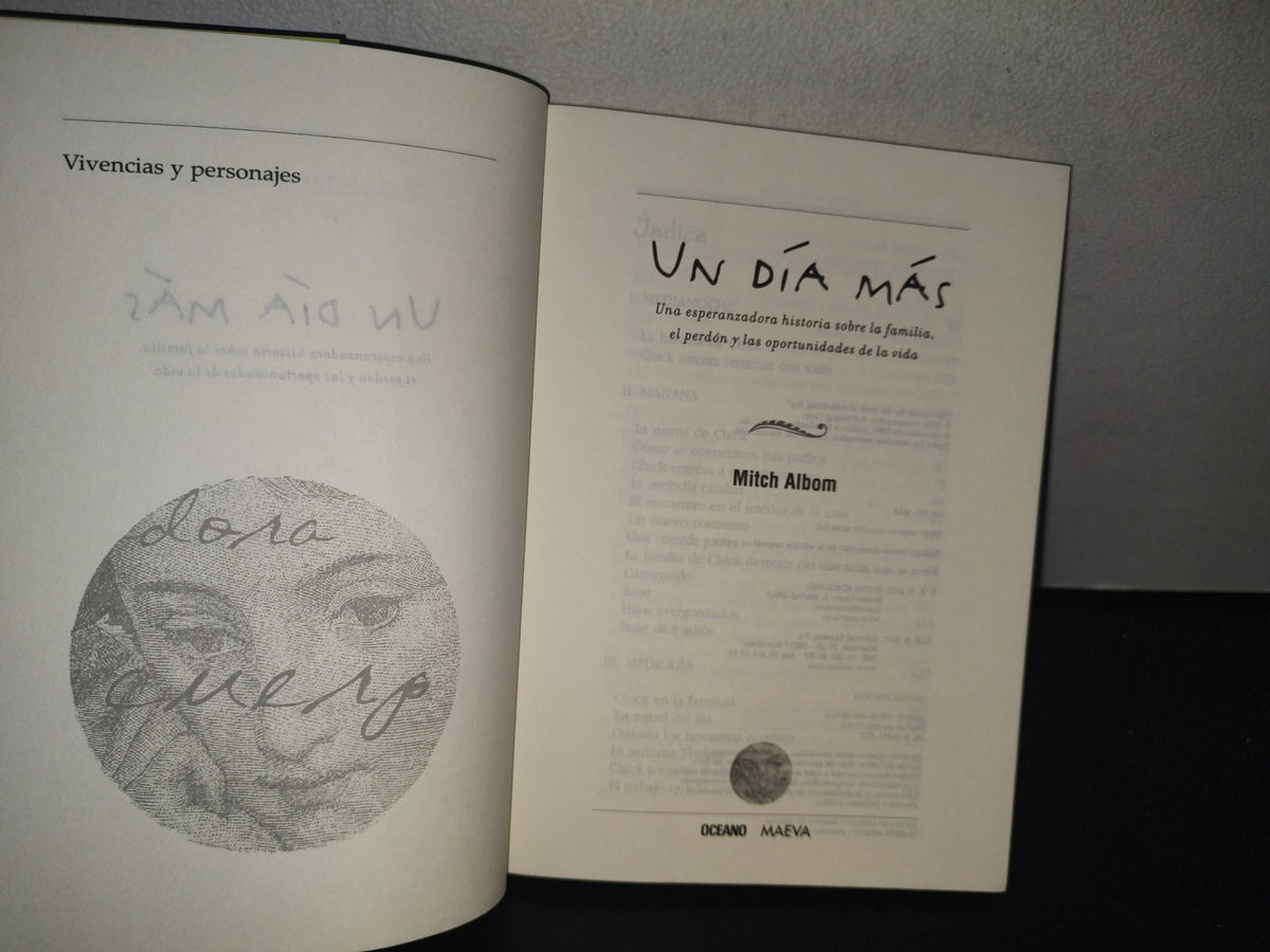 85- Mitch Albom - Un Día Más - Primera Edición 2007