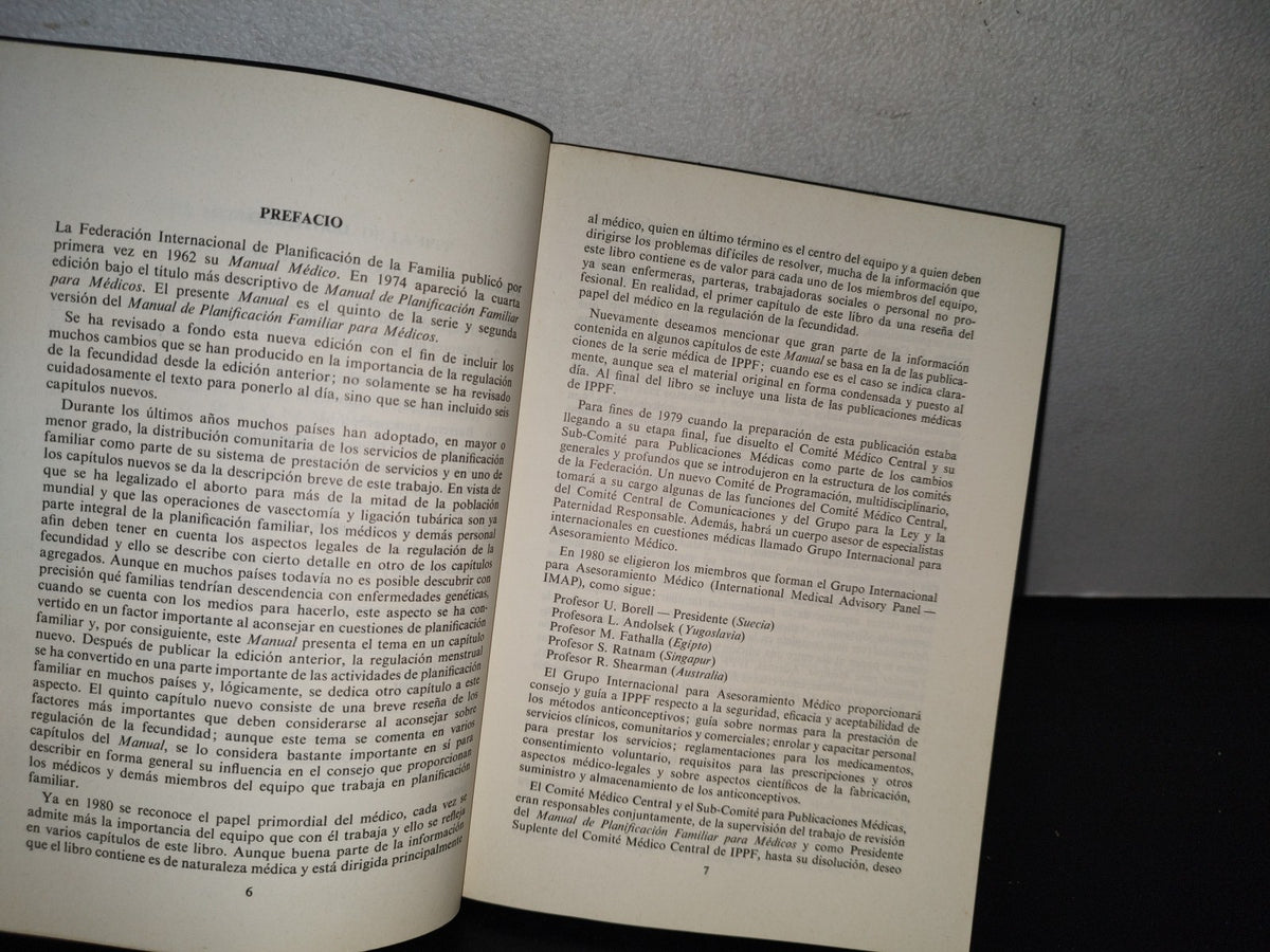 93- Manual De Planificación Familiar Para Médicos - Publicaciones Médicas Del Ippf - 1981