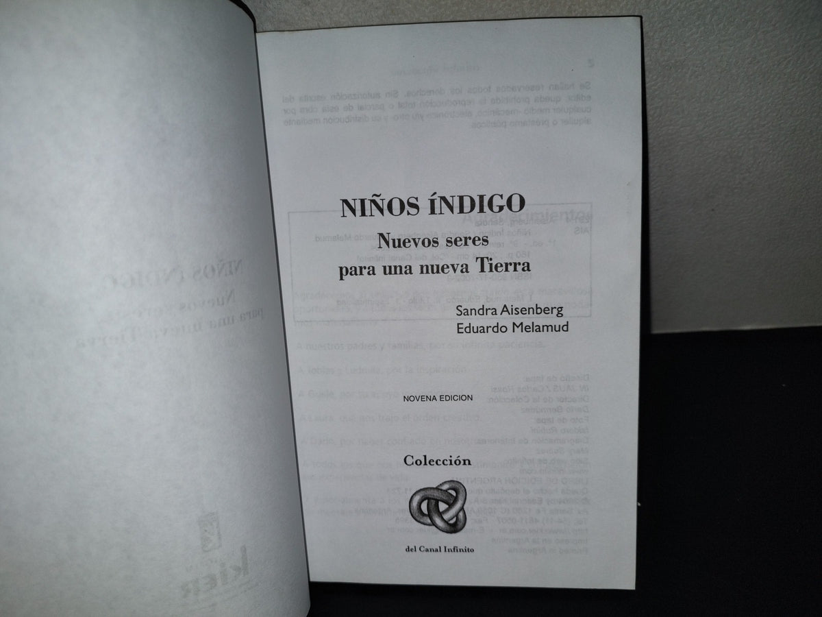 202- Niños Índigo. Nuevos Seres Para Una Nueva Tierra - Sandra Eisenberg, Eduardo Melamud