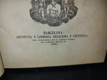 63- El Cura En El Púlpito. Virgo Praedicanda. Tomo Segundo - Lector Juan Planas - 1886