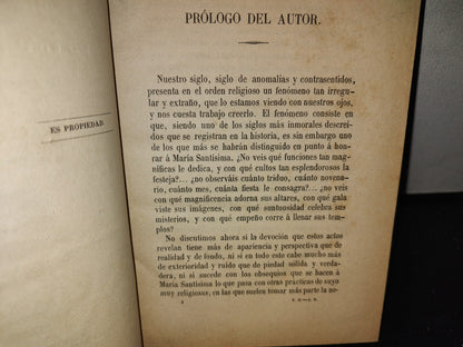 63- El Cura En El Púlpito. Virgo Praedicanda. Tomo Segundo - Lector Juan Planas - 1886