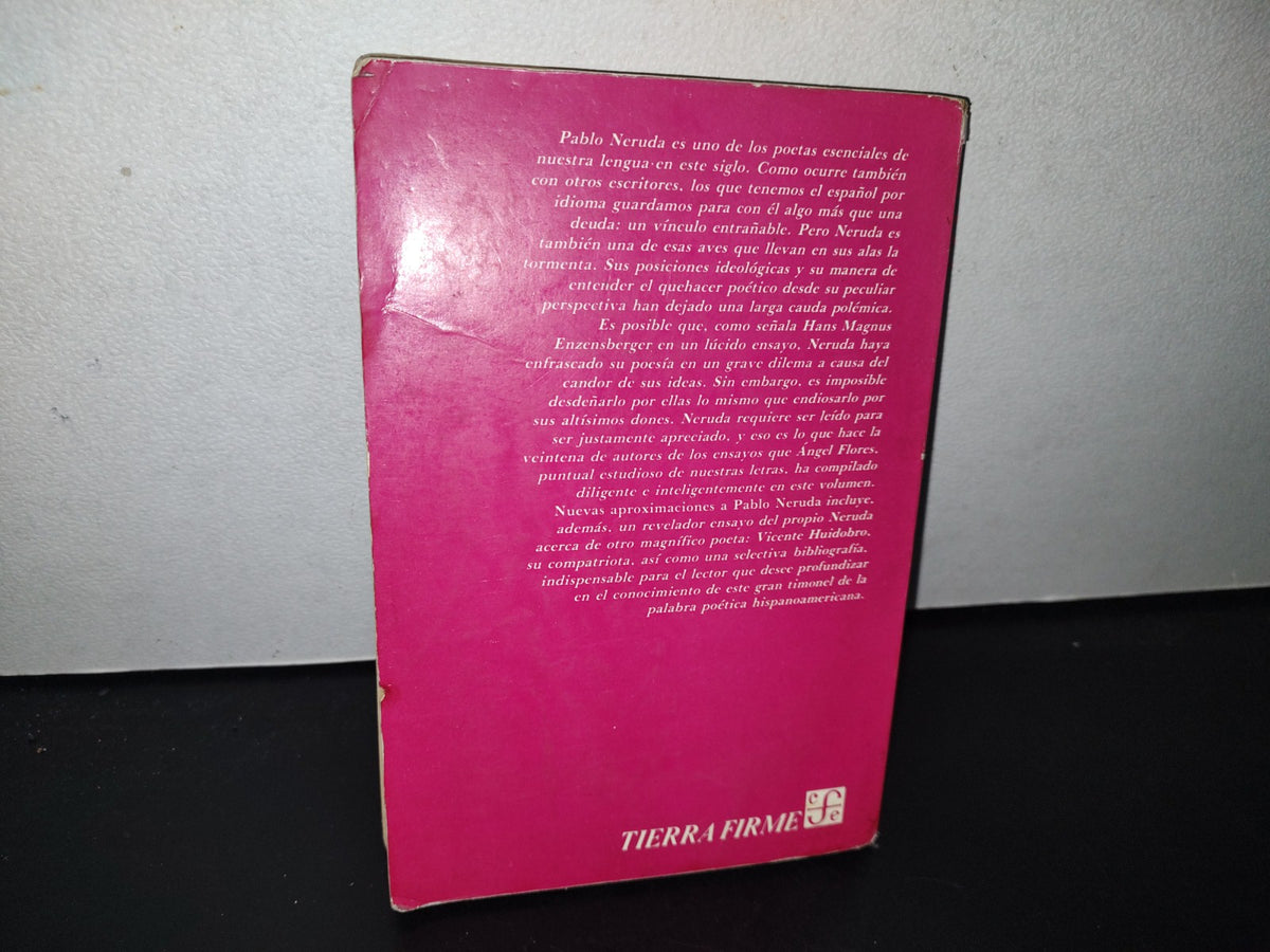 85- Nuevas Aproximaciones A Pablo Neruda - Ángeles Flores (Compilador). Primera Edición 1987