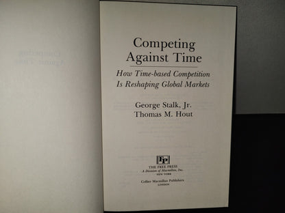196- Competing Against Time - George Stalk, Jr., Thomas M. Hout