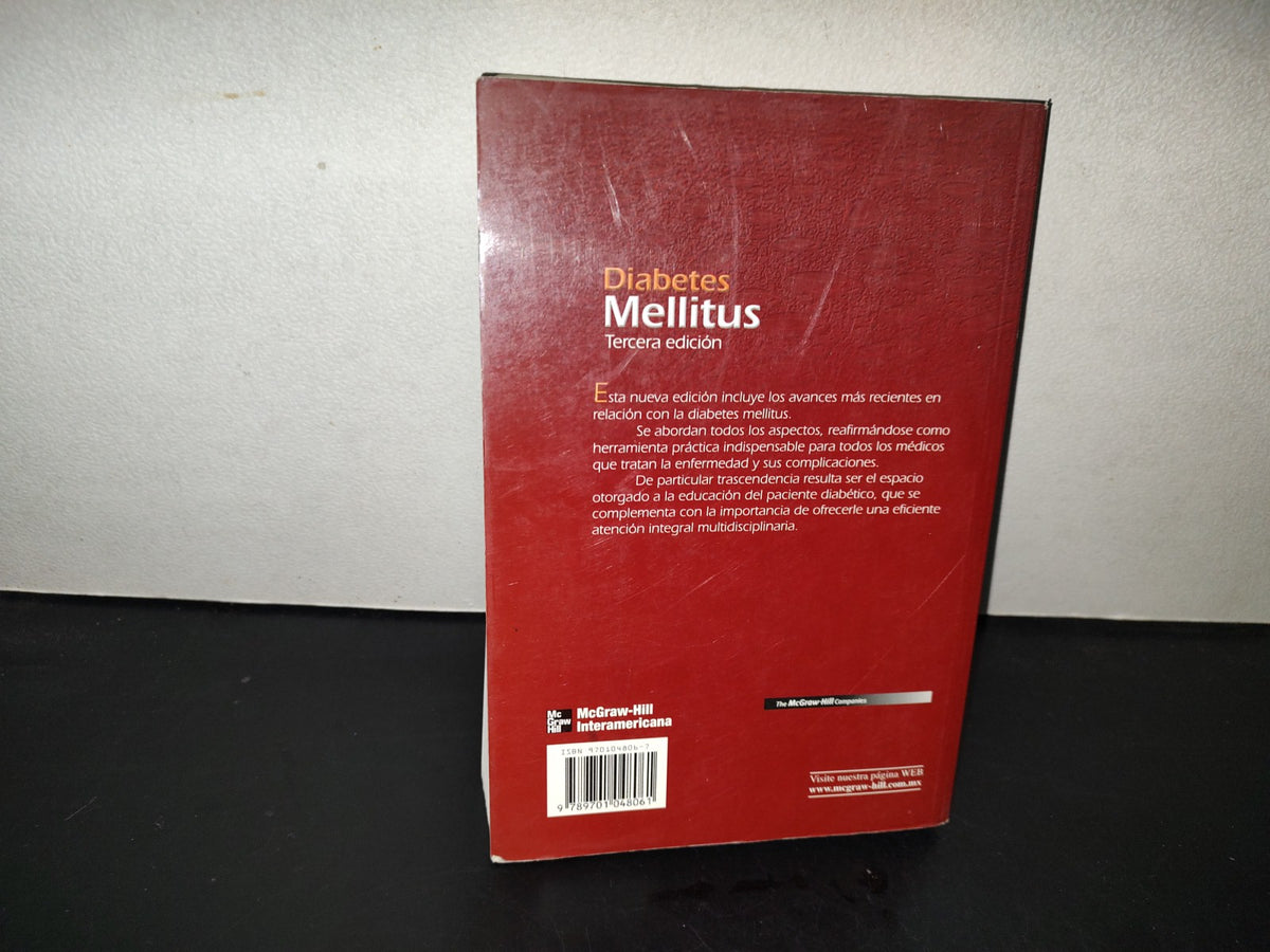 201- Diabetes Mellitus. Tercera Edición - Sergio A. Islas Andrade, Cristina Revilla Monsalve. McGraw-Hill