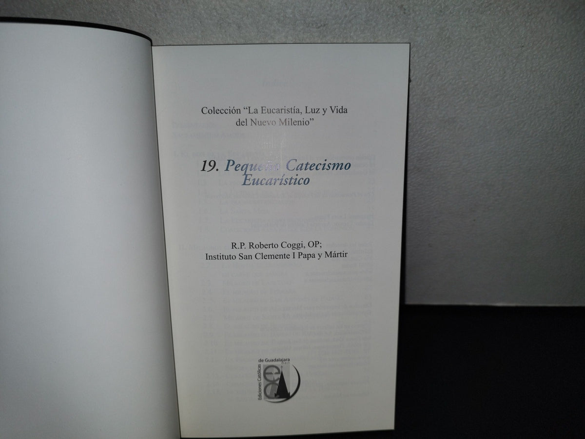 158- 19. Pequeño Catecismo Eucarístico - R. P. Roberto Coggi