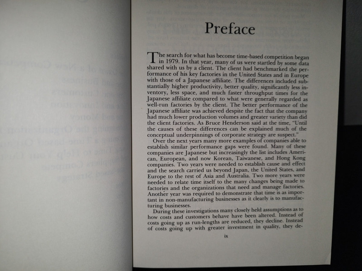 196- Competing Against Time - George Stalk, Jr., Thomas M. Hout