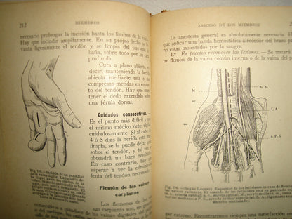 160- Práctica Corriente Y Cirugía De Urgencia - V. Veau Y F. D'Allaines - 1928