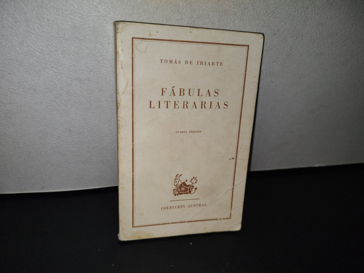 188- Fábulas Literarias - Tomás De Iriarte - 1972