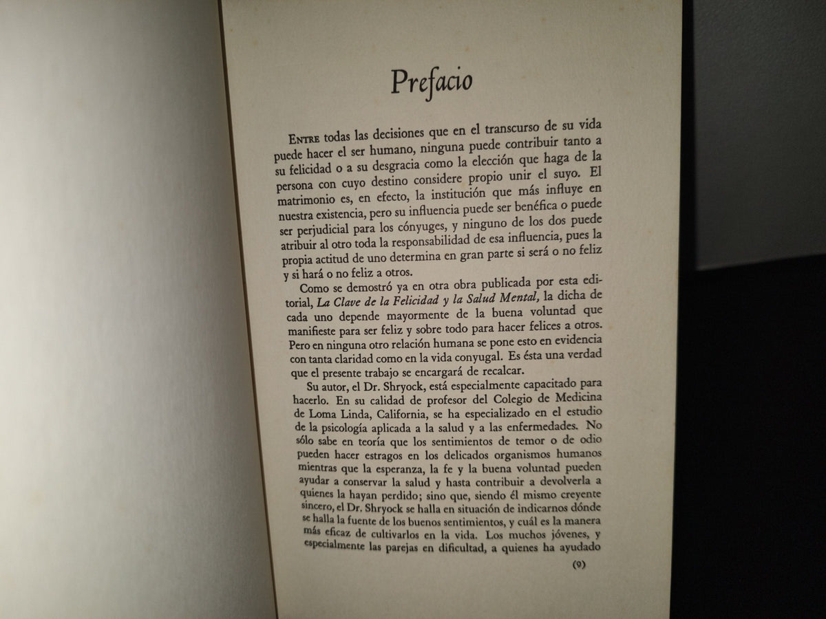 151- El Secreto De La Dicha Conyugal - Dr. Haroldo Shryock - Ediciones Interamericanas, 1963
