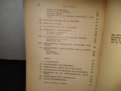 158- Cambio Social Y Prejuicio - Bruno Bettelheim Y Morris Janowitz - Fondo De Cultura Económica, 1988