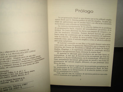 4- Introducción A La Programación Lineal Y El Análisis De Sensibilidad - Graciela Bueno De Arjona
