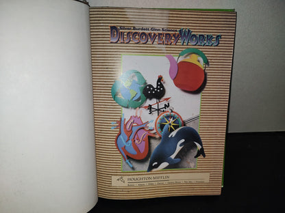199- Libro De Ciencias En Inglés Para Niños: Discovery Works. Siver Burdett Ginn Sicence. Houghton Miffling Company, 1996