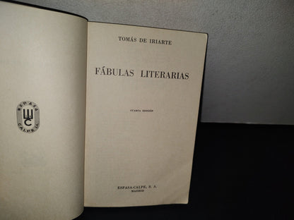 188- Fábulas Literarias - Tomás De Iriarte - 1972