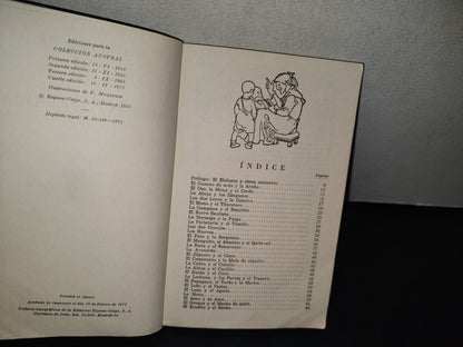 188- Fábulas Literarias - Tomás De Iriarte - 1972