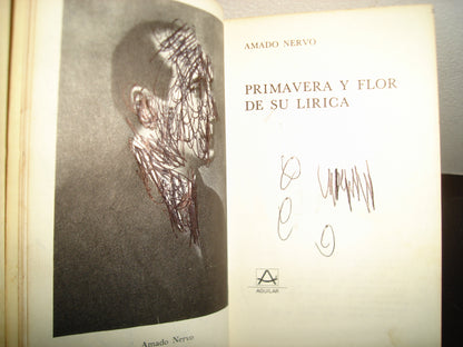 160- Amado Nervo. Primavera Y Flor De Su Lírica - Aguilar