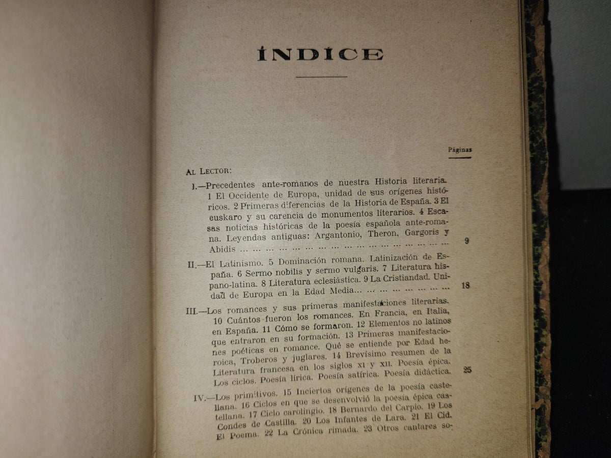 65- Resumen Histórico-Crítico De La Literatura Española - Ángel Salcedo Y Ruiz - 1910