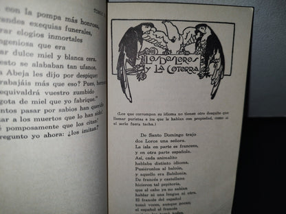 188- Fábulas Literarias - Tomás De Iriarte - 1972