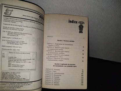 83- Cómo Motivar A Sus Hijos A Pensar Jugando - John Langrehr - Primera Edición 2004