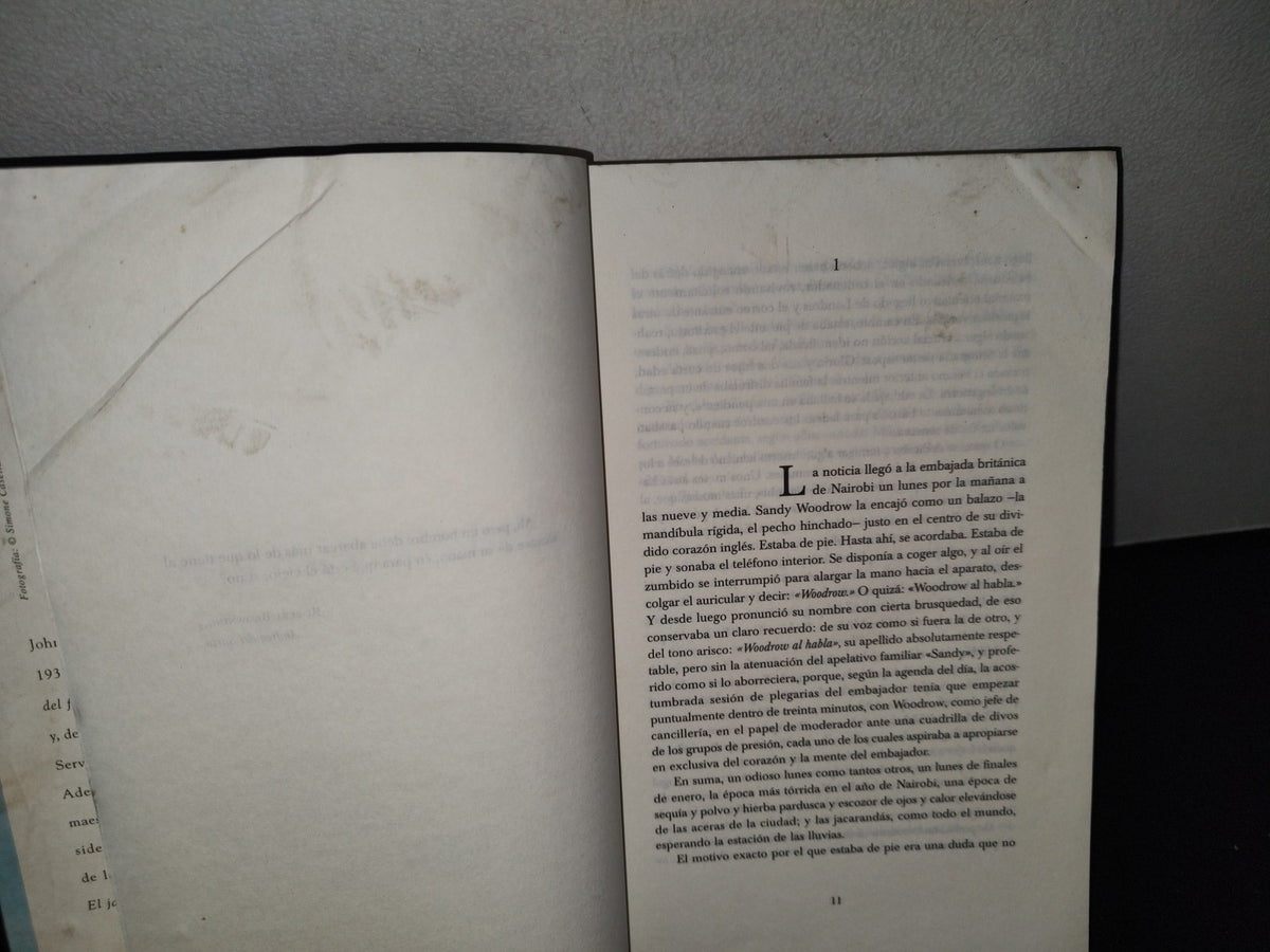 75- El Jardinero Fiel - John Le Carré - Primera Edición 2001