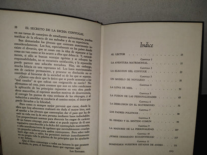 151- El Secreto De La Dicha Conyugal - Dr. Haroldo Shryock - Ediciones Interamericanas, 1963
