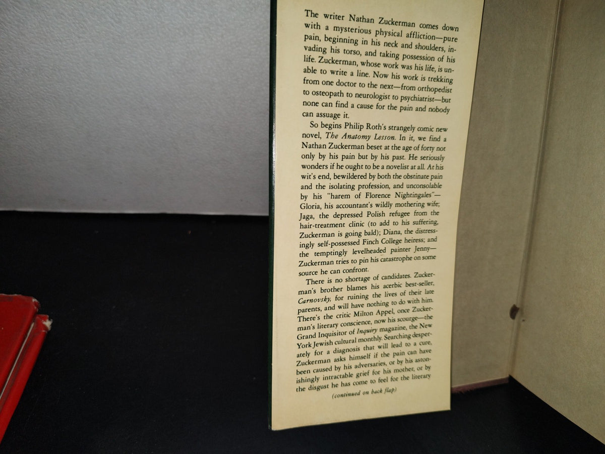 87-2- The Anatomy Lesson - Philip Roth - First Printing, 1983