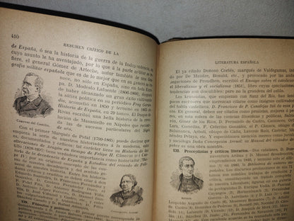 65- Resumen Histórico-Crítico De La Literatura Española - Ángel Salcedo Y Ruiz - 1910