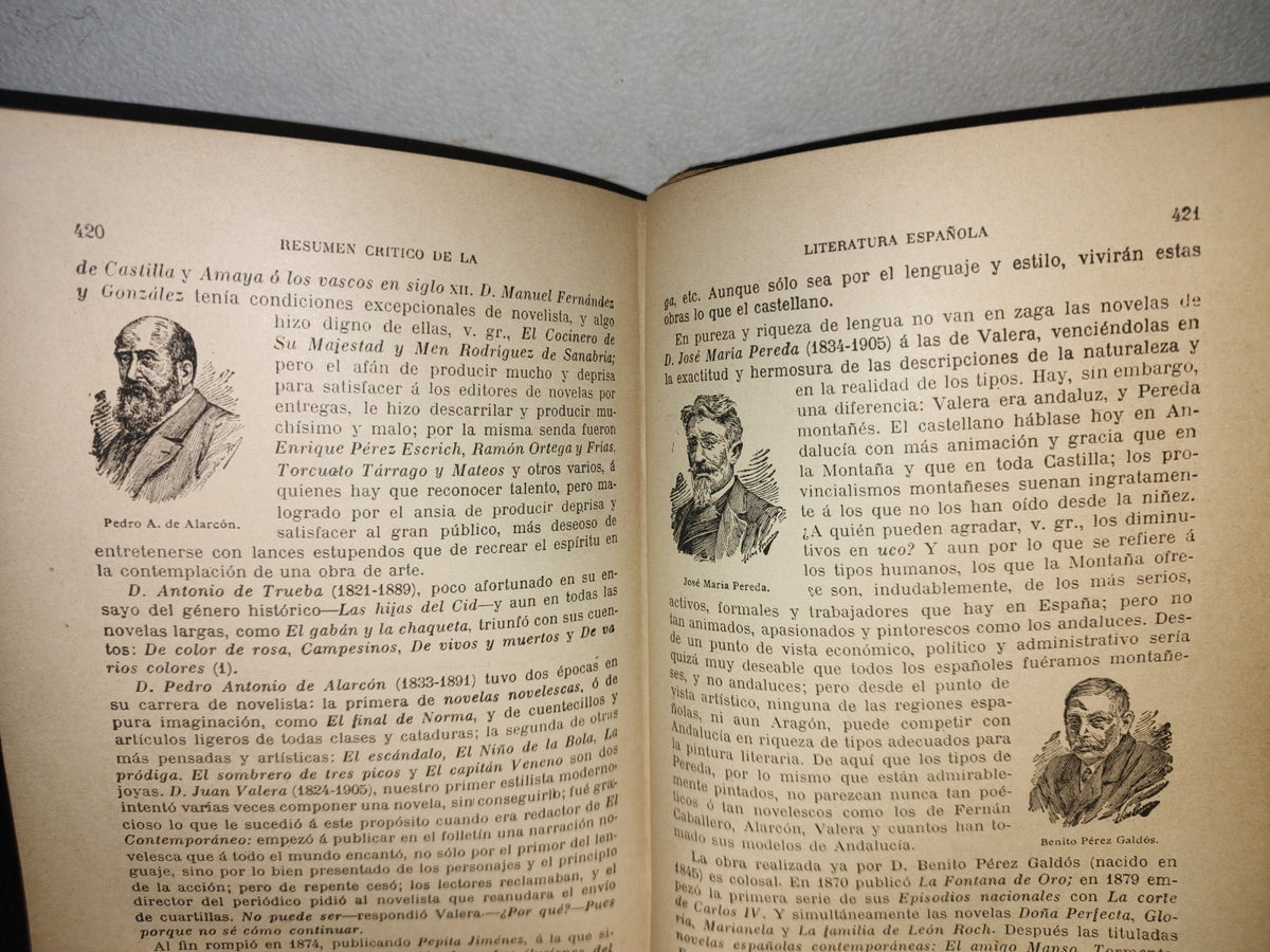 65- Resumen Histórico-Crítico De La Literatura Española - Ángel Salcedo Y Ruiz - 1910