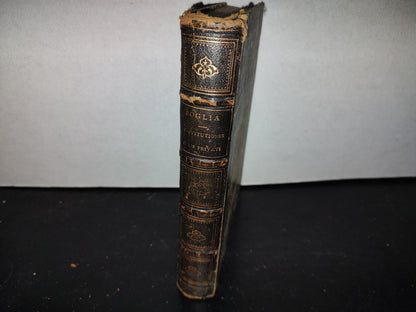 63- Latín. Institutiones Juris Privati. Ecclesiastici Libri III - Joannis Cardinalis Soglia - 1870'S