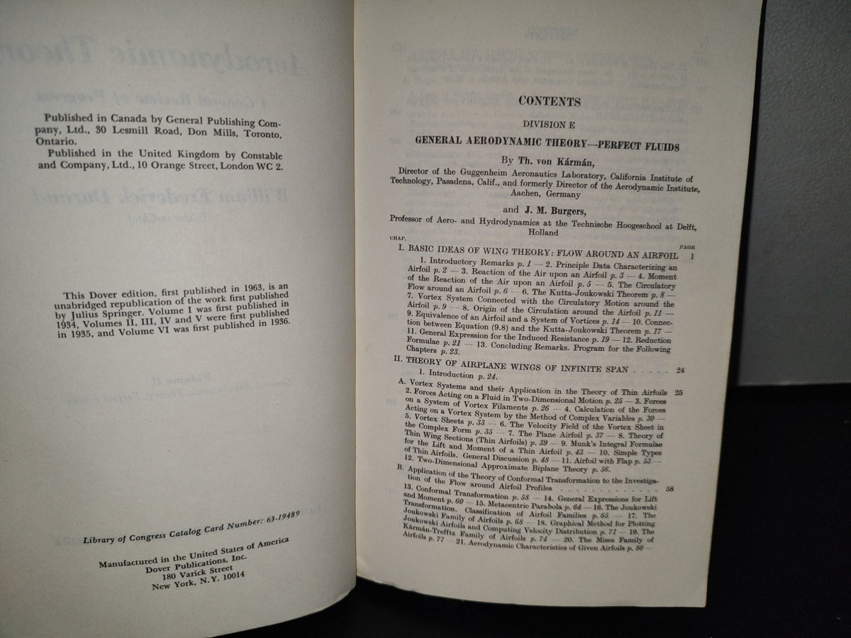 78- Aerodynamic Theory. Volume Ii - William Frederick Durand - 1963