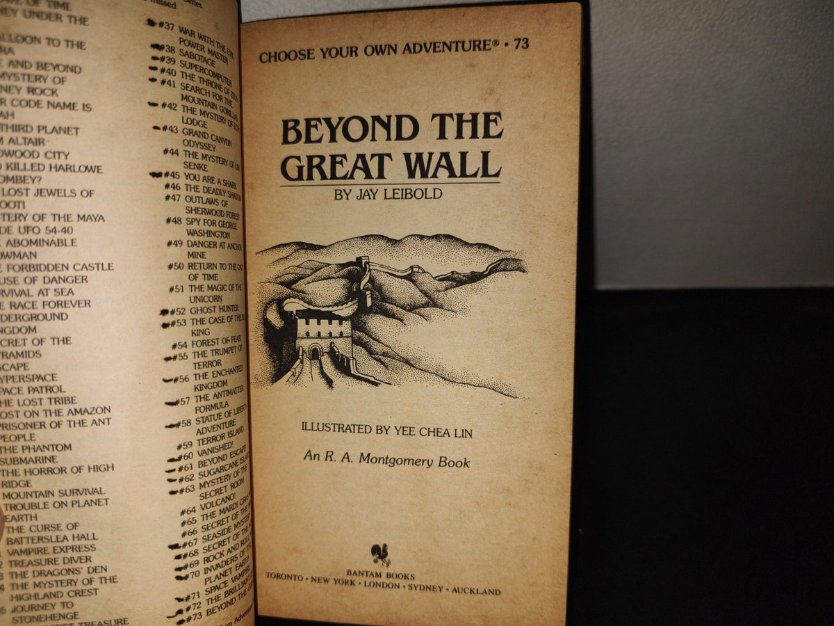 197- Beyond The Great Wall - Jay Leibold - Bantam Books - 1987