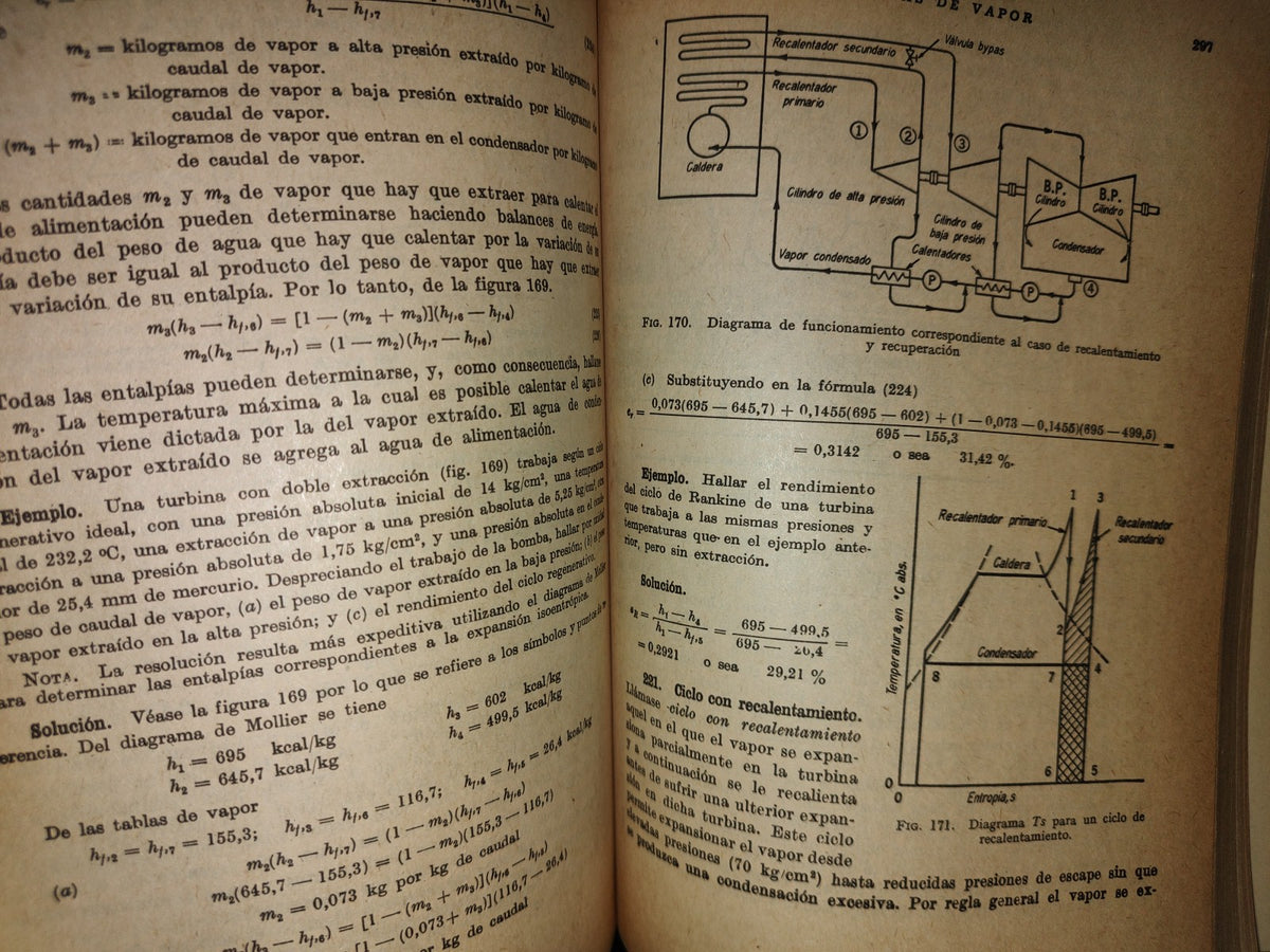 143- Energía Mediante Vapor, Aire O Gas - W. H. Severns - Editorial Reverté Mexicana - 1976