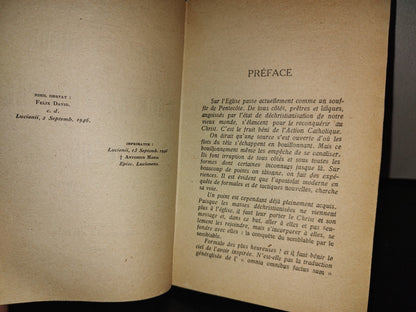 212- Appel À L'Amour Du CŒUr Sacerdotal De Jésus - R. P. Martin. Luçon, Imrpimerie S. Pacteau, 1946