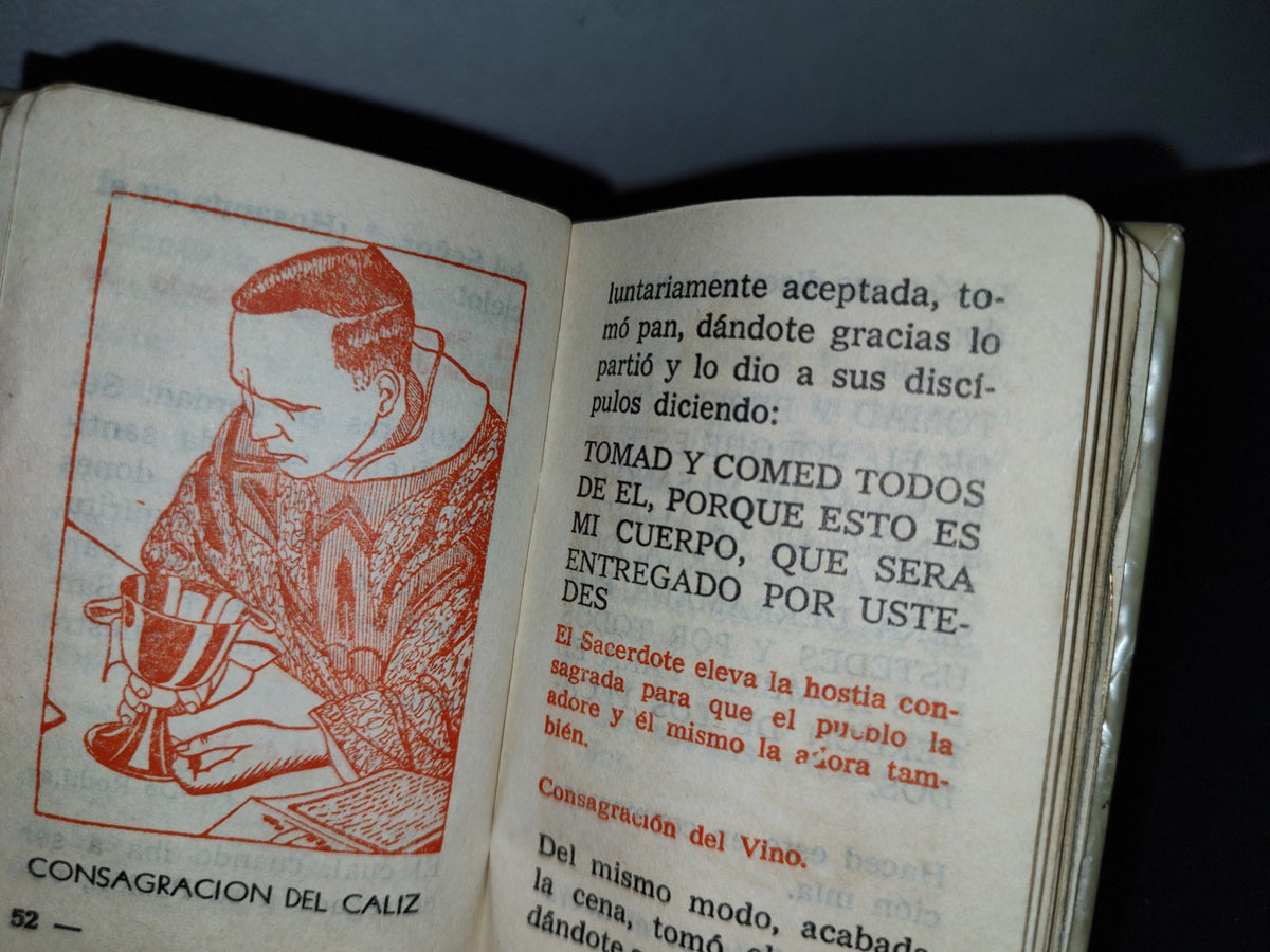 59- Librito El Alma Devota. Oraciones De La Mañana Y De La Noche. Nuevo Ordinario De La Misa - 60'S