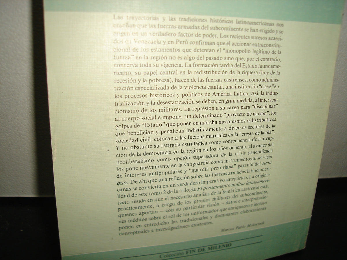 10- El Pensamiento Militar Latinoamericano. 2. Fuerzas Armadas Latinoamericanas Y Transición A La Democracia - Alamiro Castillo Aliaga, Marcos Pablo Moloeznik, Coordinadores. Casa De Chile En México. Editorial Universidad De Guadalajara, 1992