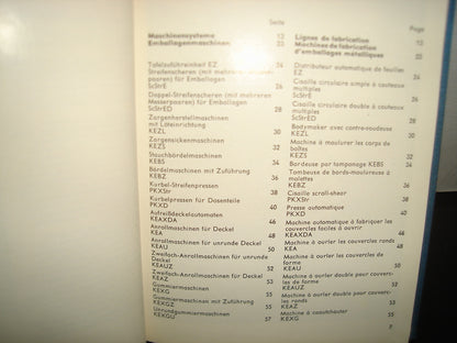 160- Solutions Techniques Judicieuses Aux Problemes De L'Industrie De L'Emballage Métallique