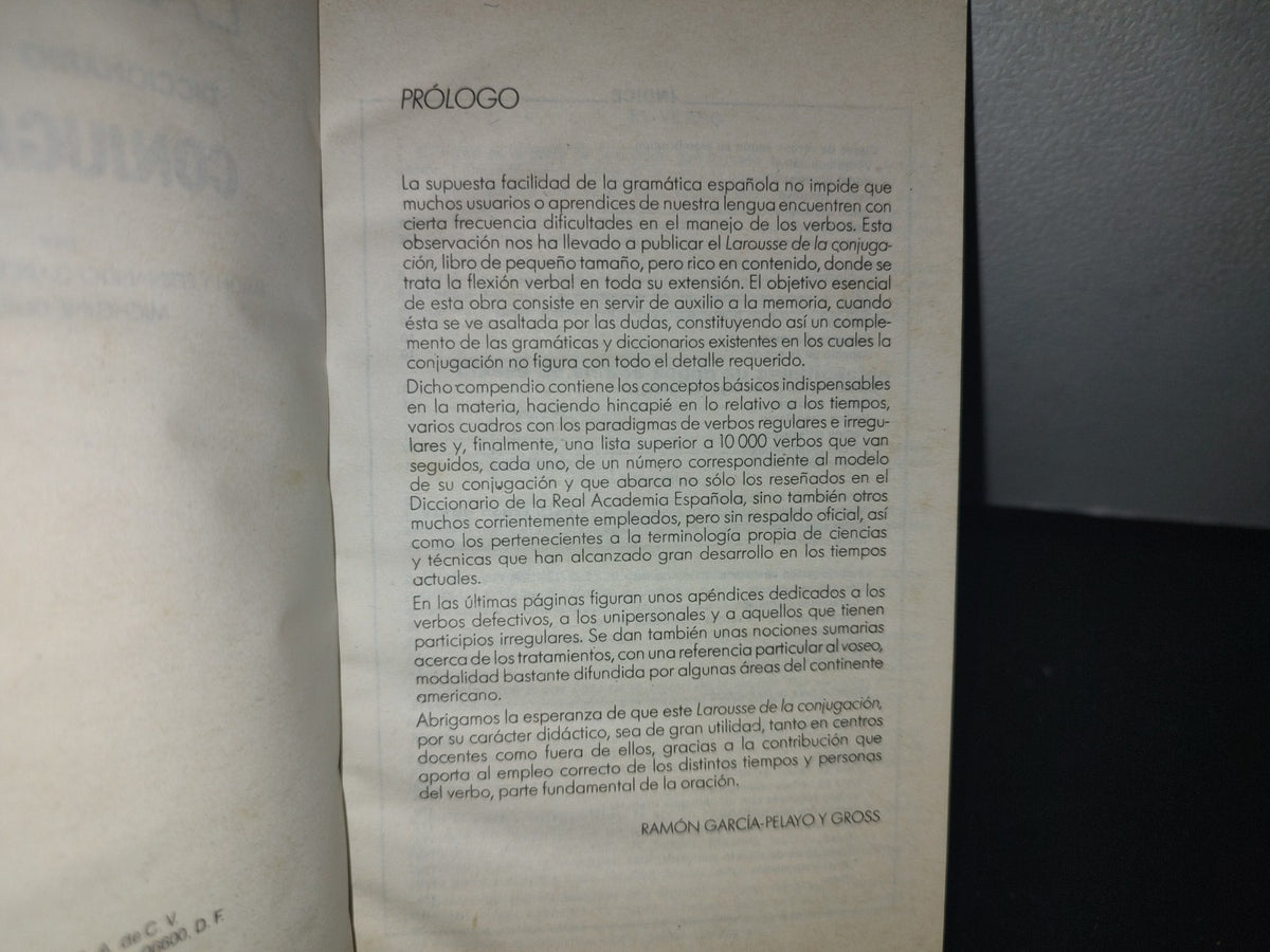 66- Larousse. Conjugación