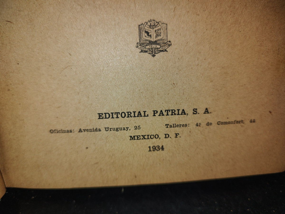 65- Historia De México (Época Precortesiana) Tomo I - Luis Chávez Orozco - 1934
