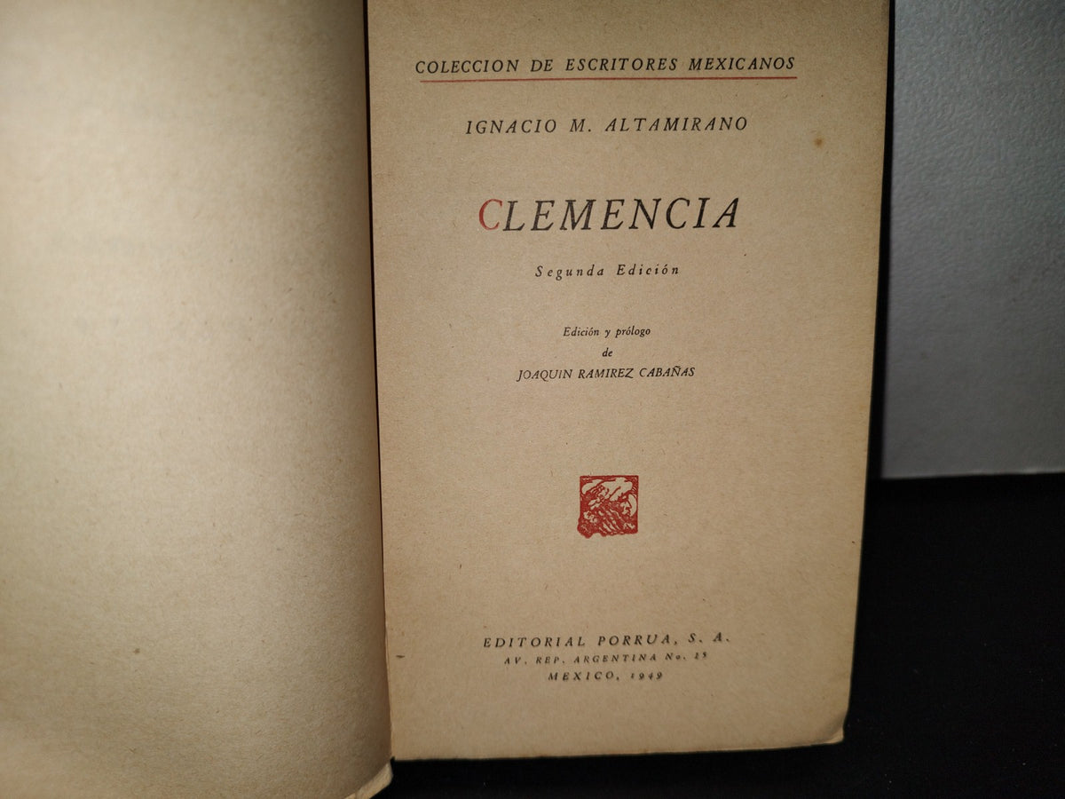 57- Clemencia - Ignacio M. Altamirano - 1949