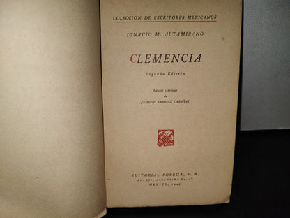 57- Clemencia - Ignacio M. Altamirano - 1949