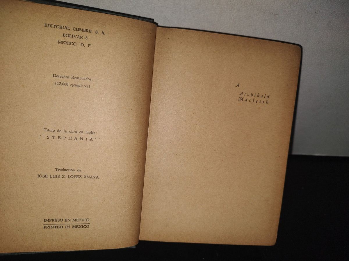 132- Habitación Numero 5 - Ilona Karmel - Editorial Cumbre, S. A., 1954
