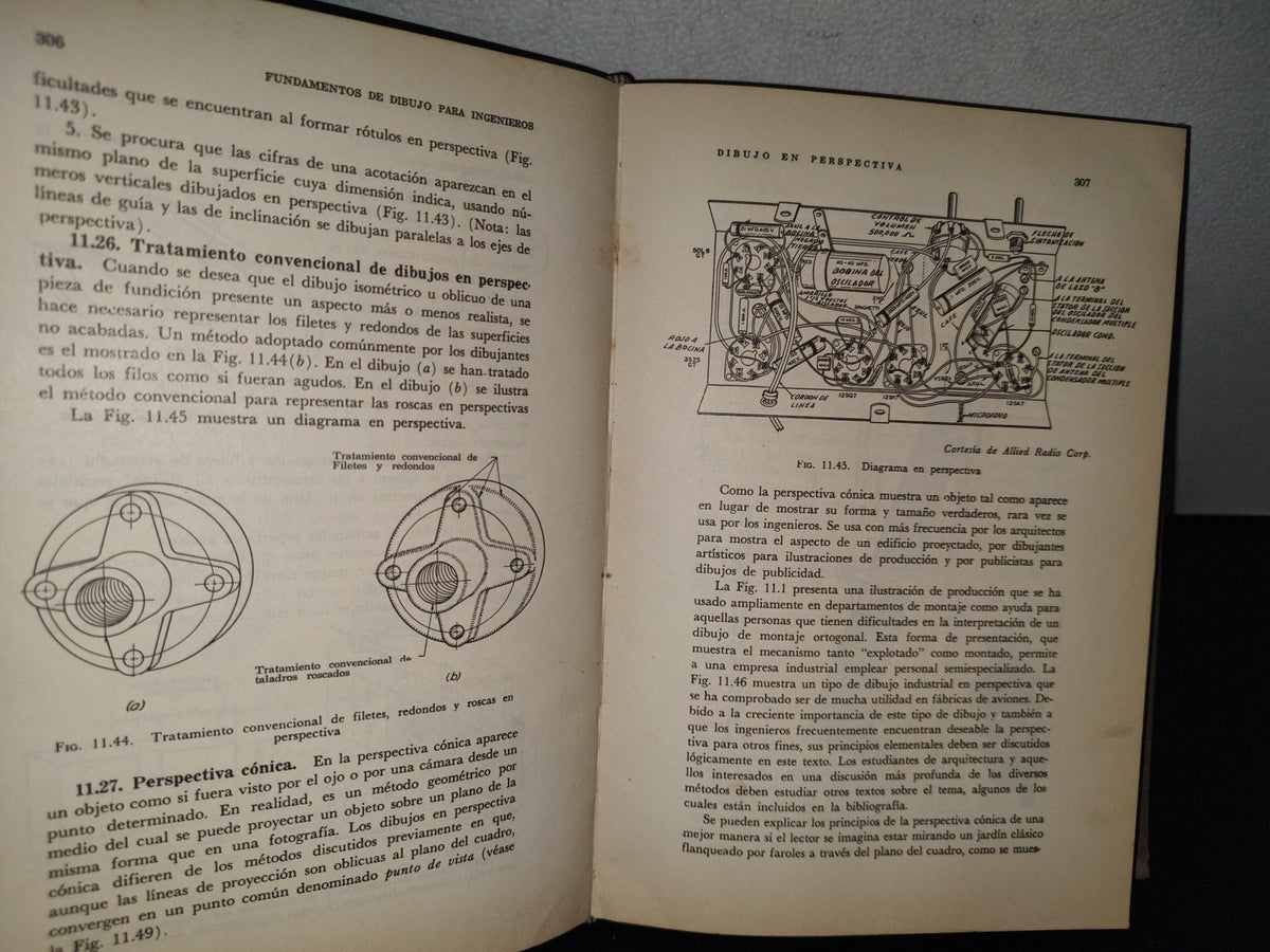 90- Fundamentos De Dibujo Para Ingenieros - Warren J. Luzadder, P. E. - Compañía Editorial Continental - 1964