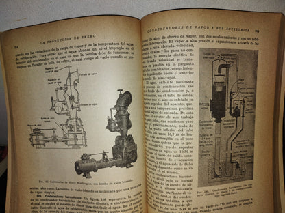 143- Energía Mediante Vapor, Aire O Gas - W. H. Severns - Editorial Reverté Mexicana - 1976