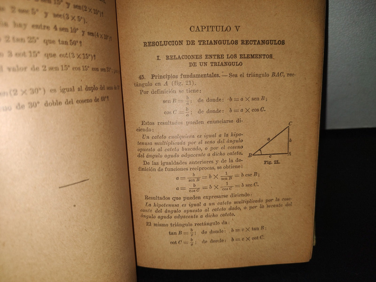 85- Trigonometría Rectilínea - Agustín Anfossi - 1952
