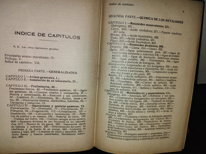 63- Prácticas Químicas Para Cátedras Y Laboratorios - Eduardo Vitoria - 1930