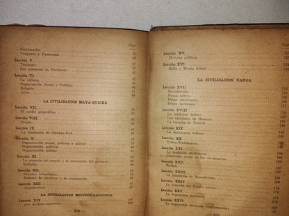 65- Historia De México (Época Precortesiana) Tomo I - Luis Chávez Orozco - 1934