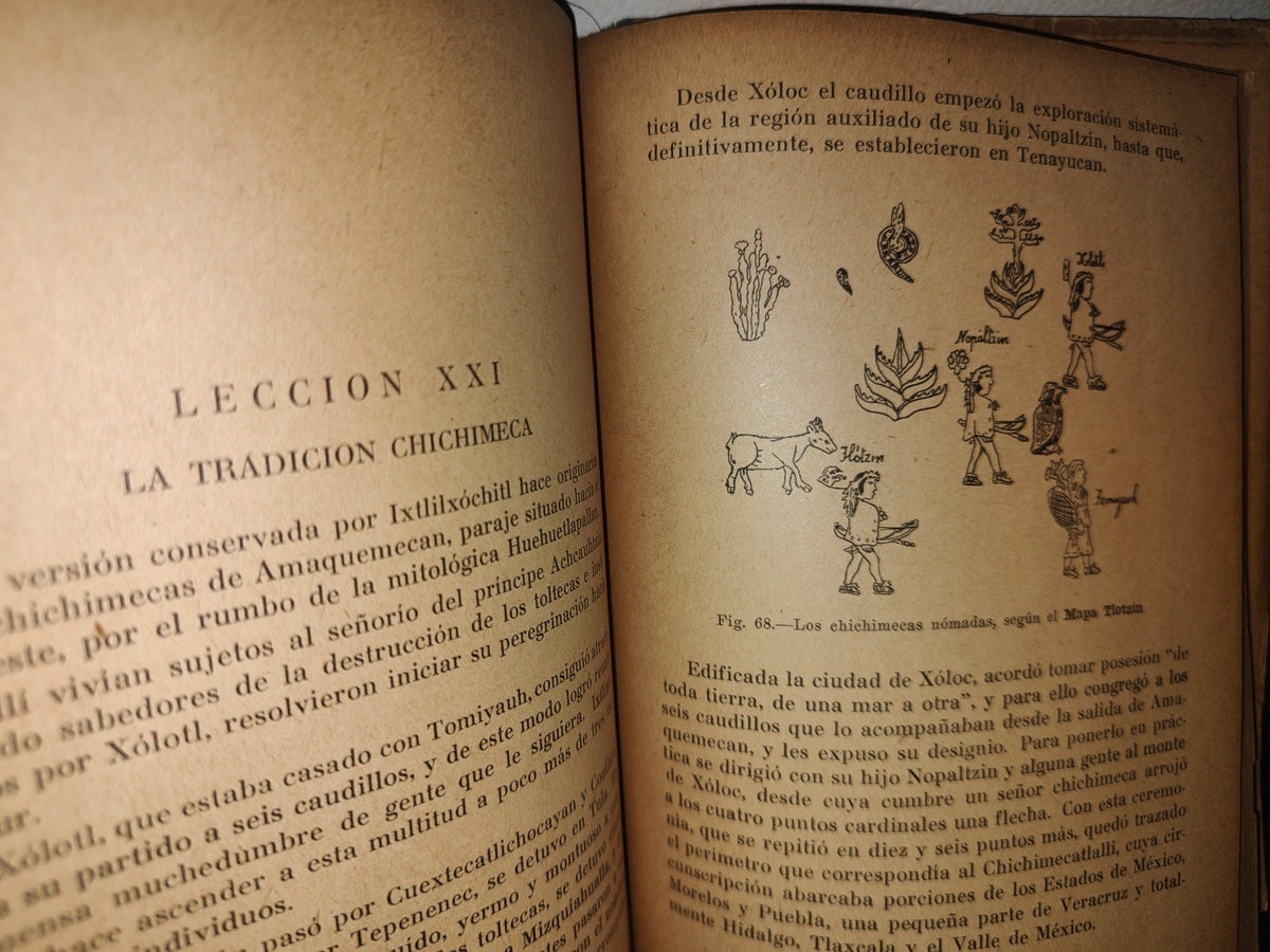 65- Historia De México (Época Precortesiana) Tomo I - Luis Chávez Orozco - 1934