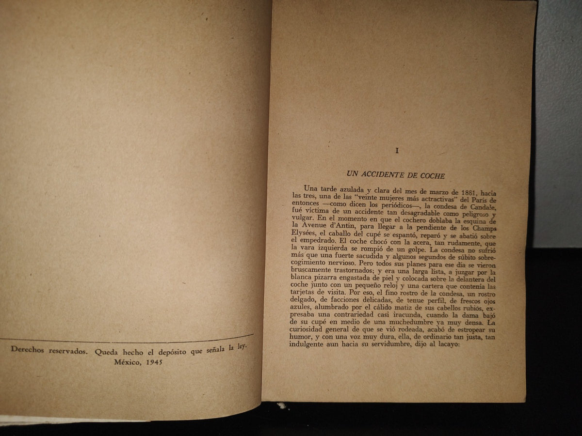 85- Un Corazón De Mujer - Paul Bourget - Editorial Centauro - 1945