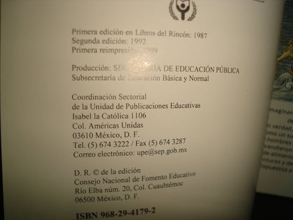 7- Colibrí. El Agua Y Tú. Libros Del Rincón Sep - 1999