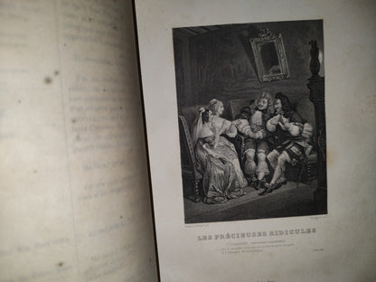 59- Obras Completas De Molière: ŒUvres Complètes De Molière. Par Auger. - Paris, Furne Et Cie. Libraires Éditeurs - 1851